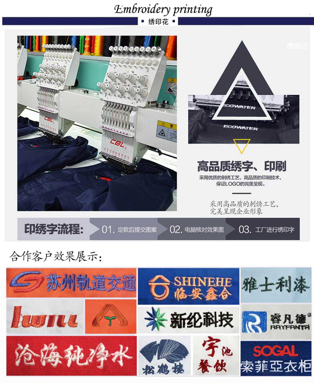 大學(xué)班服定做的案例展示