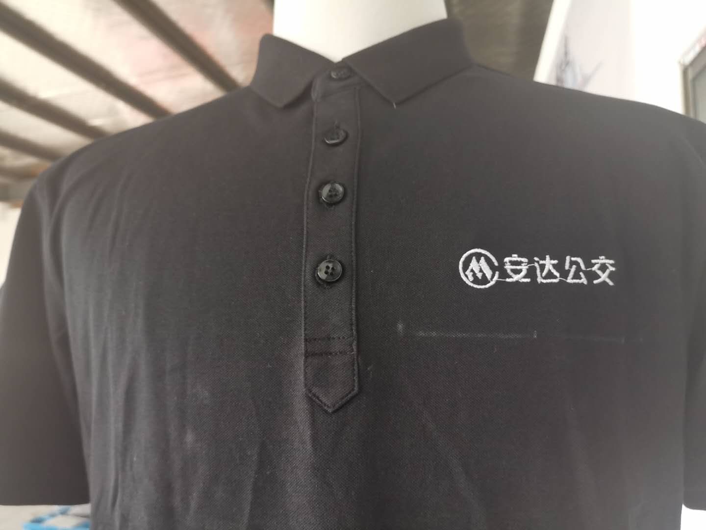 招商局漳州開發(fā)區(qū)安達(dá)公交工作服t恤衫定做款式